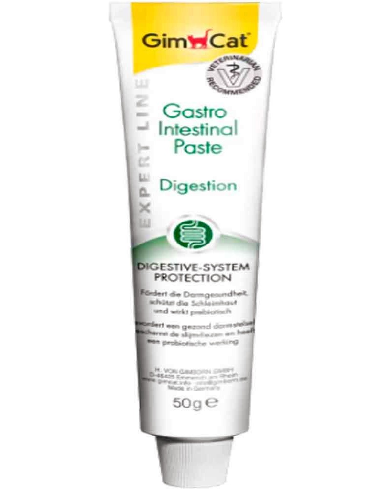 ����� �� ����� �� ������ �� ����������������� ������� GimCat Gastrointestinal Paste - 50 g, �� ������� Expert Line - �����