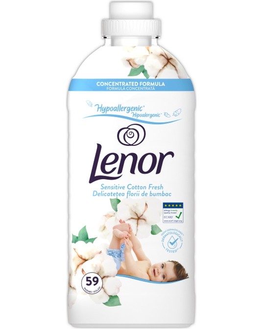    Lenor Sensitive Cotton Fresh - 1.239 l,     - 