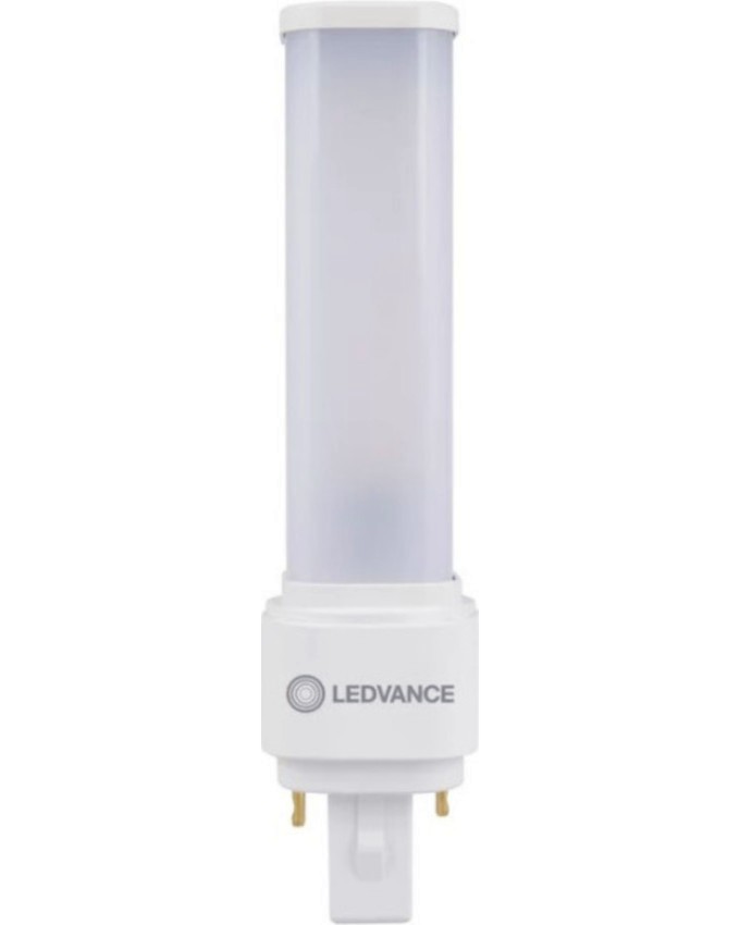 LED  LEDVANCE DULUX D18 EM & AC MAINS V 840 G24 7 W 4000K - 770 lm - 