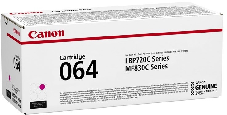 Тонер касета Canon CRG-064 Magenta Тонер касета Canon CRG-064 Magenta - 5000 страници -
