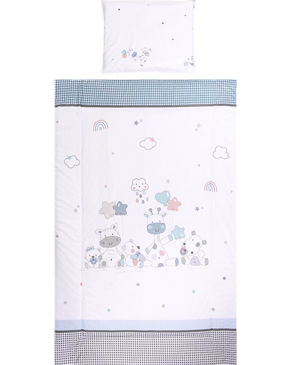 Бебешки спален комплект 5 части Lorelli Cosy Бебешки спален комплект 5 части Lorelli Cosy - За матрак 60 x 120 и 70 x 140 cm, от серията Жирафче - продукт