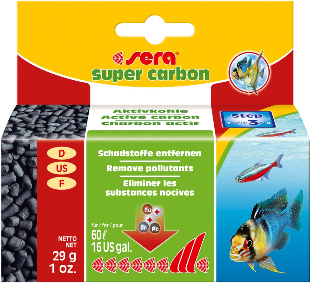   sera Super Carbon - 29 g ÷ 1 kg - 
