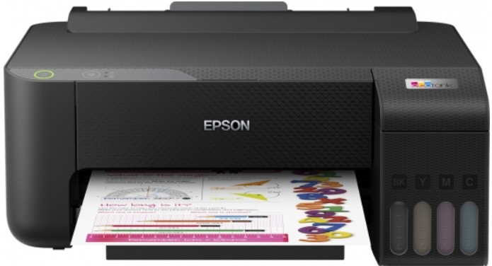 Цветен мастиленоструен принтер Epson EcoTank L1210 Цветен мастиленоструен принтер Epson EcoTank L1210 - 5760 x 1440 dpi, 33 pages/min, A4 -