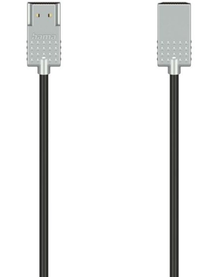 Кабел HDMI male към HDMI male Hama Ultra-Slim Кабел HDMI male към HDMI male Hama Ultra-Slim - 2 m -