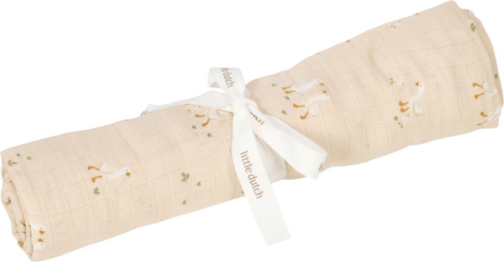 ���������� ������ Little Dutch Little Goose - 120 x 120 cm, �� ���������� Newborn Naturals - �������