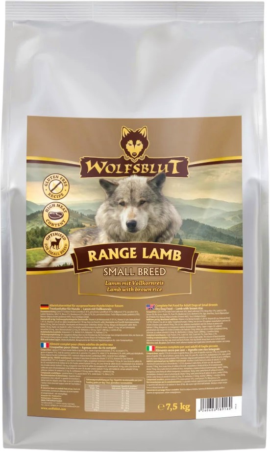 ���� ����� �� ������ Wolfsblut Range Lamb Small Breed - 2 � 7.5 kg, � ������� � ����, �� ������ � ����� ������ - �����