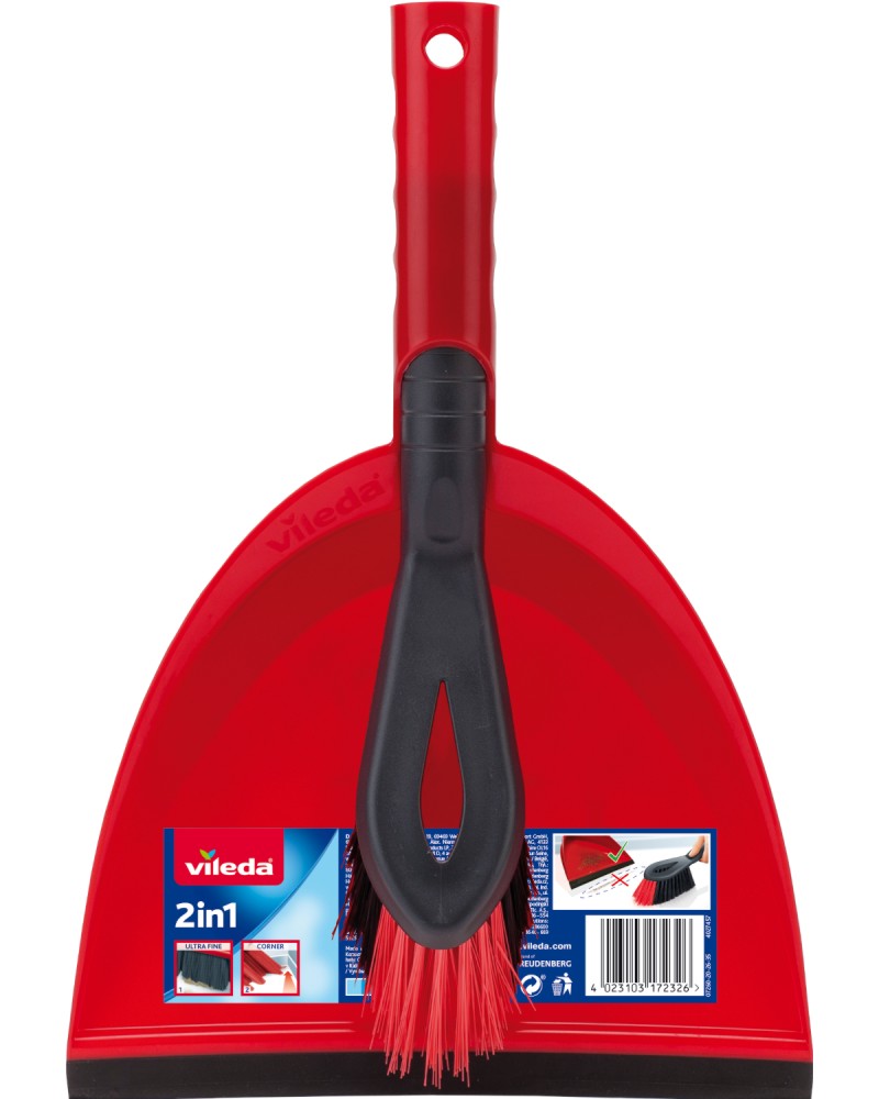 Четка и лопатка за маса Vileda Premium 2 in 1 Четка и лопатка за маса Vileda Premium 2 in 1 - продукт