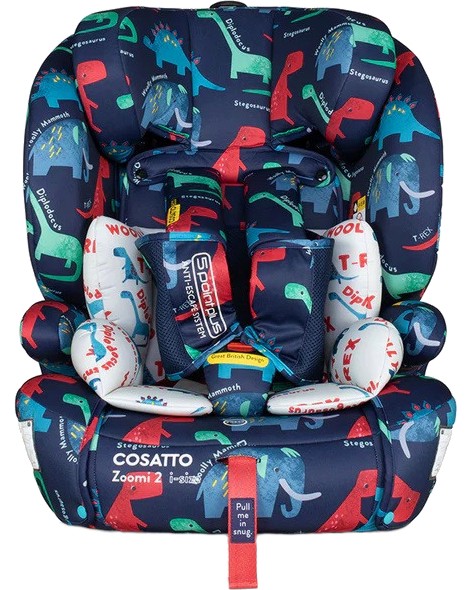     Cosatto Zoomi 2 -  Isofix ,  9  36 kg,   D is for Dino -   