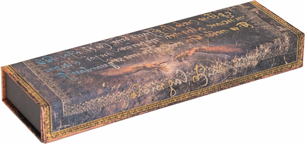 Кутия за моливи Paperblanks Michelangelo Кутия за моливи Paperblanks Michelangelo - С 2 отделения -