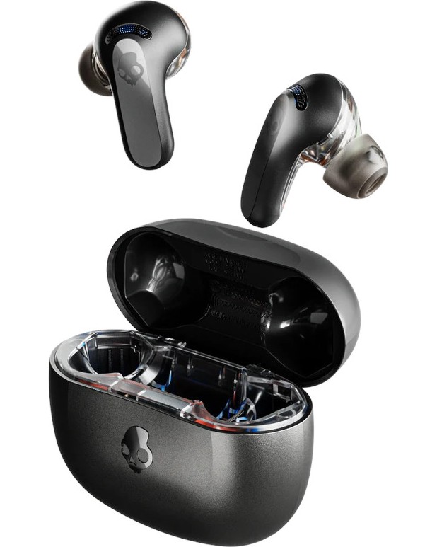 Безжични Bluetooth слушалки Skullcandy Rail ANC Безжични Bluetooth слушалки Skullcandy Rail ANC - Със зареждащ кейс -