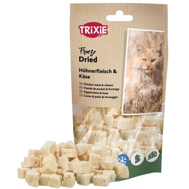    Trixie Freeze Dried Chicken Meat & Cheese - 25 g,     - 