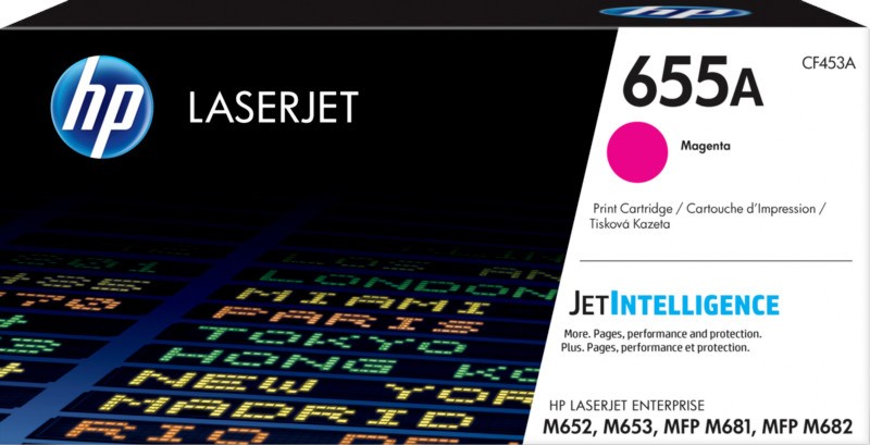 Тонер касета HP 655A Magenta Тонер касета HP 655A Magenta - 10500 страници -