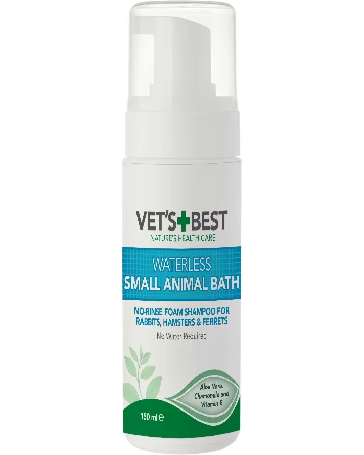     Vet's Best Waterless Small Animal Bath - 150 ml,  12+  - 