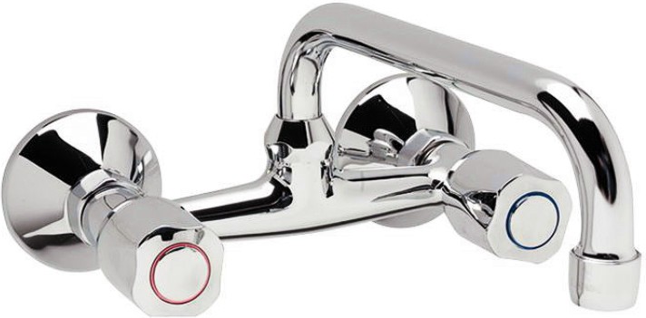 Смесител за кухня Vidima Iskar B1393AA Смесител за кухня Vidima Iskar B1393AA - За стенен монтаж -