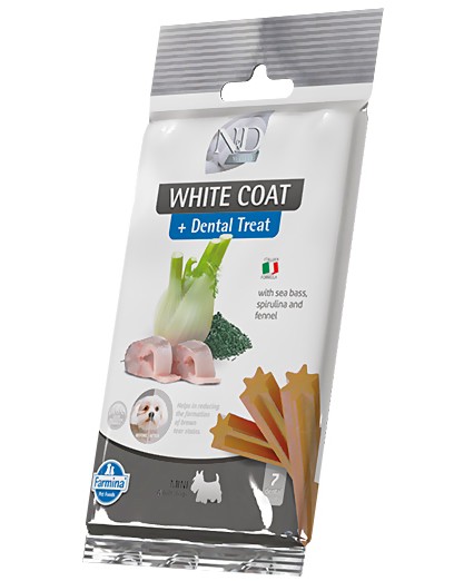 �������� ��������� �� ������ � ���� ������ N&D Adult Mini Dental Treat - 60 g, � ������, ����� � ���������, �� ������� White, �� ������ ������, ��� 4 ������ - �����