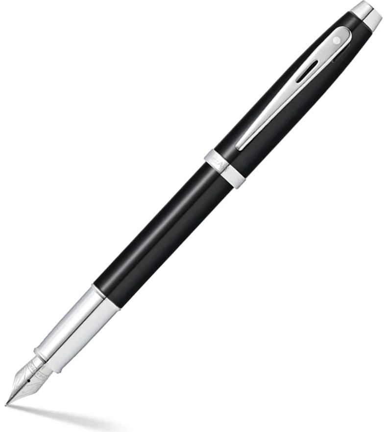  Sheaffer Glossy Black Lacquer Chrome -      100 - 