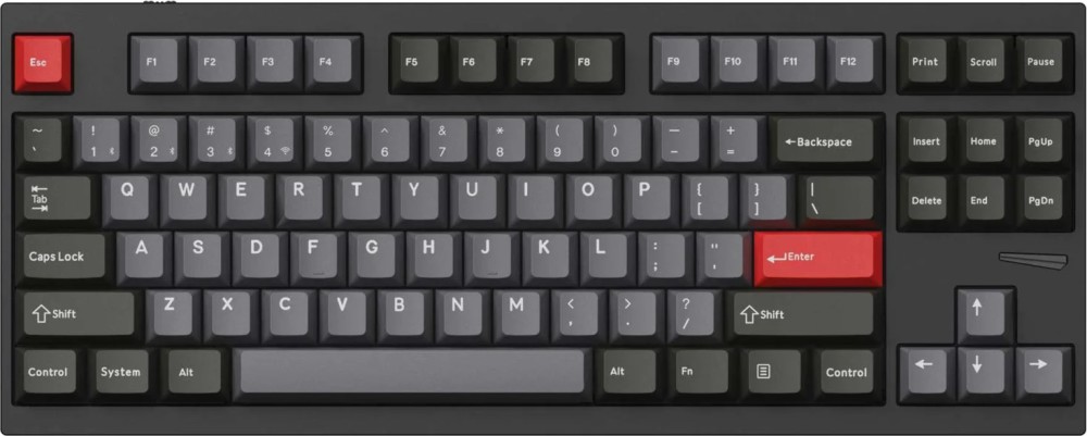     Keychron Lemokey L4 - 80%, Bluetooth, USB-C, ANSI Layout, RGB, Keychron Super Red - 