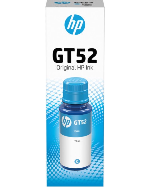 Мастило за принтер HP GT52 Cyan Мастило за принтер HP GT52 Cyan - 8000 страници -