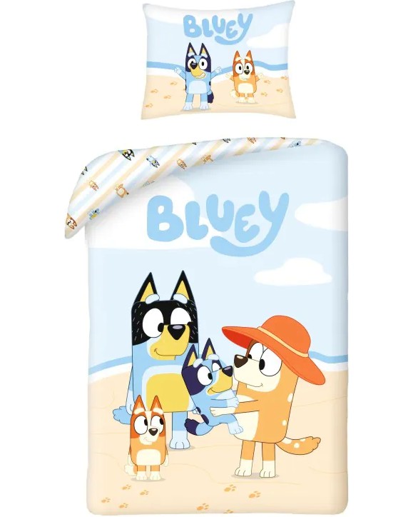     2  - 140 x 200 cm,   Bluey - 