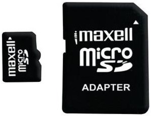 Micro SDHC   8 GB Maxell - Class 10, U1,  SD  - 