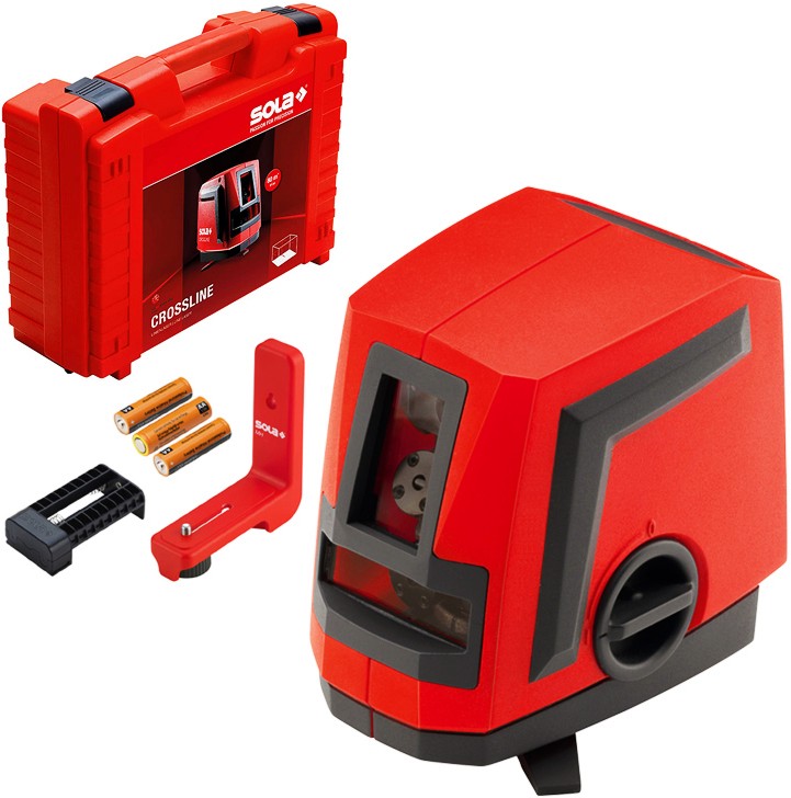 Линеен лазерен нивелир Sola Crossline Линеен лазерен нивелир Sola Crossline - С обхват 20 m -