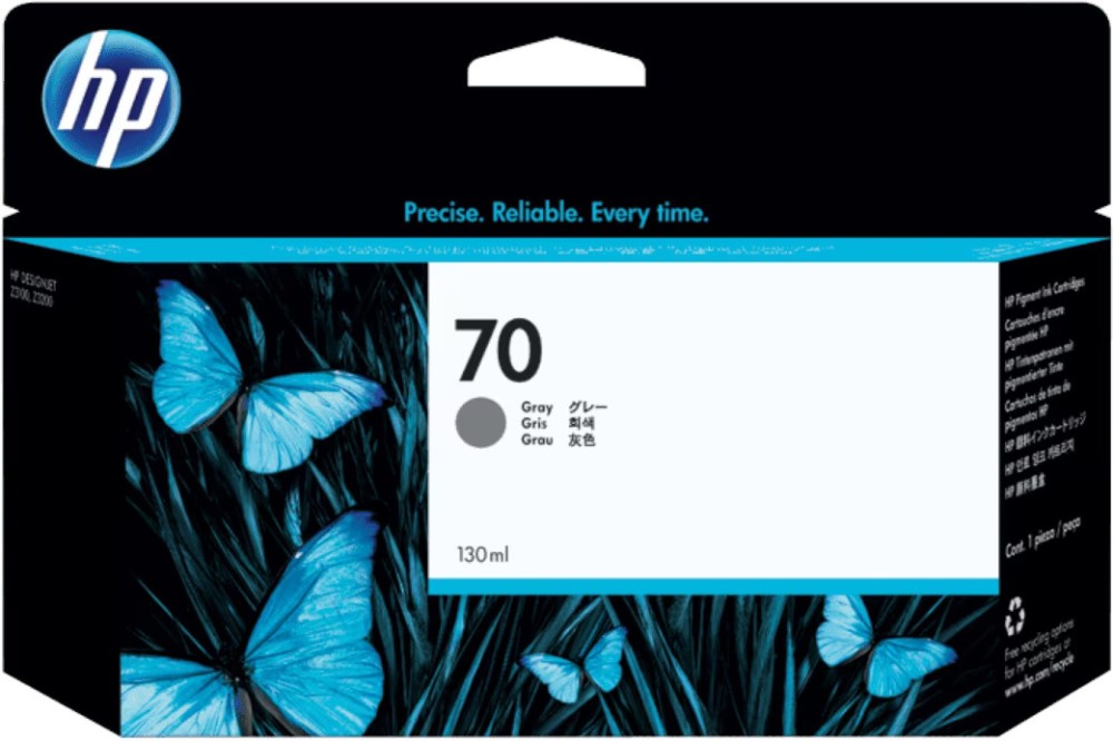      HP 70 Gray - 130 ml - 