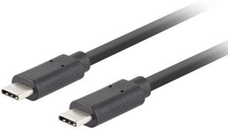 Кабел USB-C male към USB-C male Lanberg Кабел USB-C male към USB-C male Lanberg - 0.5 m -