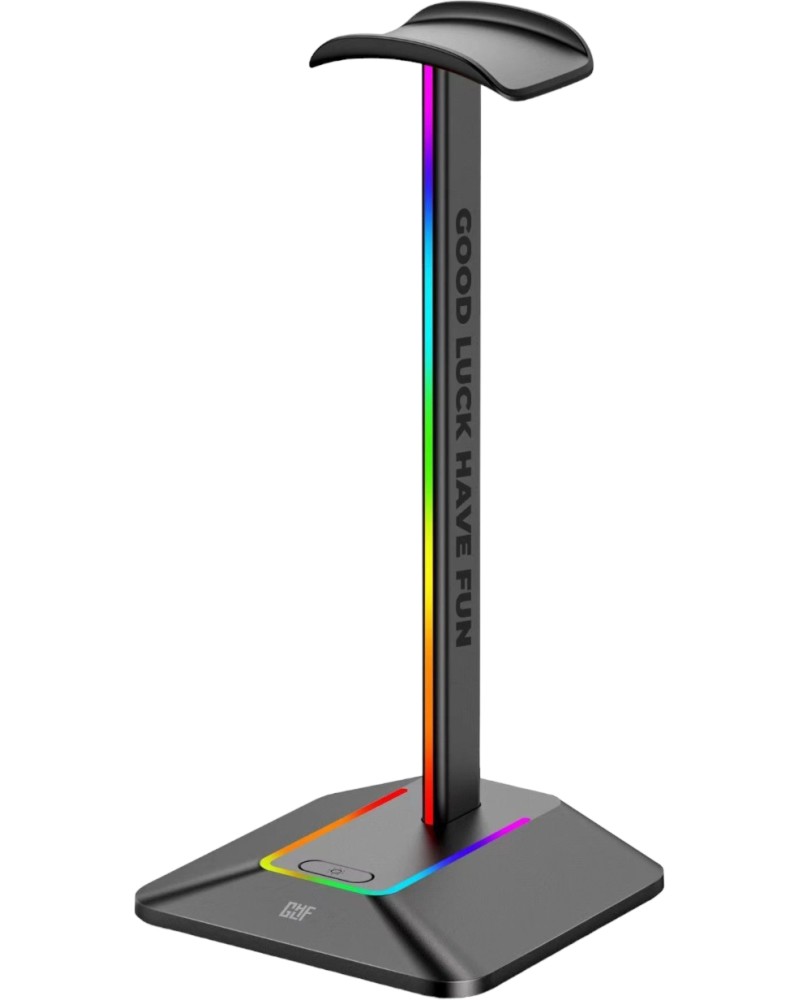 Поставка за слушалки FragON 2U RGB Поставка за слушалки FragON 2U RGB - С RGB подсветка, 1 x USB-A и 1 x USB-C -
