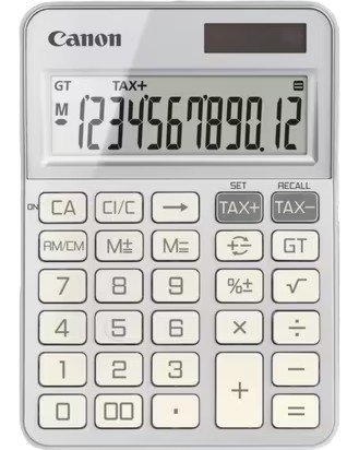 Настолен калкулатор 12 разряда Canon KS-125KB Настолен калкулатор 12 разряда Canon KS-125KB -