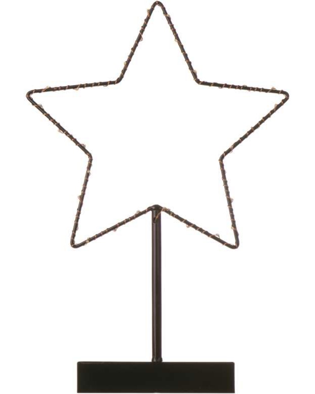 Коледна LED декорация - звезда Emos ZY1960 Коледна LED декорация - звезда Emos ZY1960 - С размери 22.5 x 33 cm -