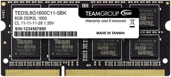 RAM памет Team Group Elite TED3L8G1600C11-S01 RAM памет Team Group Elite TED3L8G1600C11-S01 - 8 GB, DDR3, 1600 MHz, CL11 -
