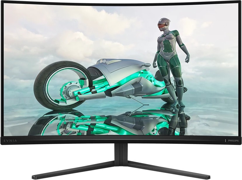  Philips Evnia 32M2C3500L - 31.5", VA, 180 Hz, 16:9, 2560 x 1440, 1 ms, 2 x HDMI, DisplayPort, Adaptive-Sync - 