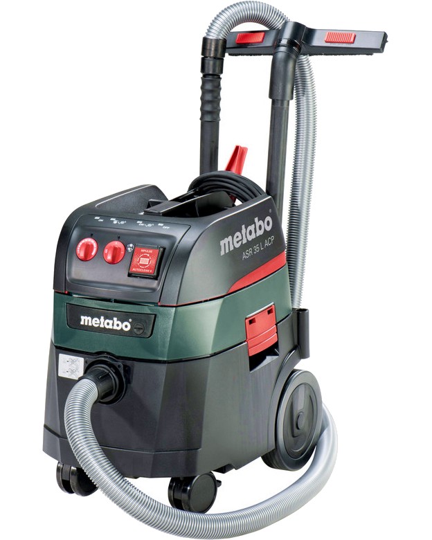 Прахосмукачка за сухо и мокро почистване Metabo ASR 35 L ACP Прахосмукачка за сухо и мокро почистване Metabo ASR 35 L ACP - С аксесоари -