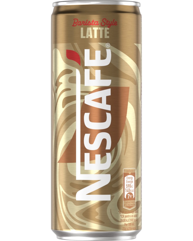    NESCAFE Barista Style Latte - 250 ml,  - 