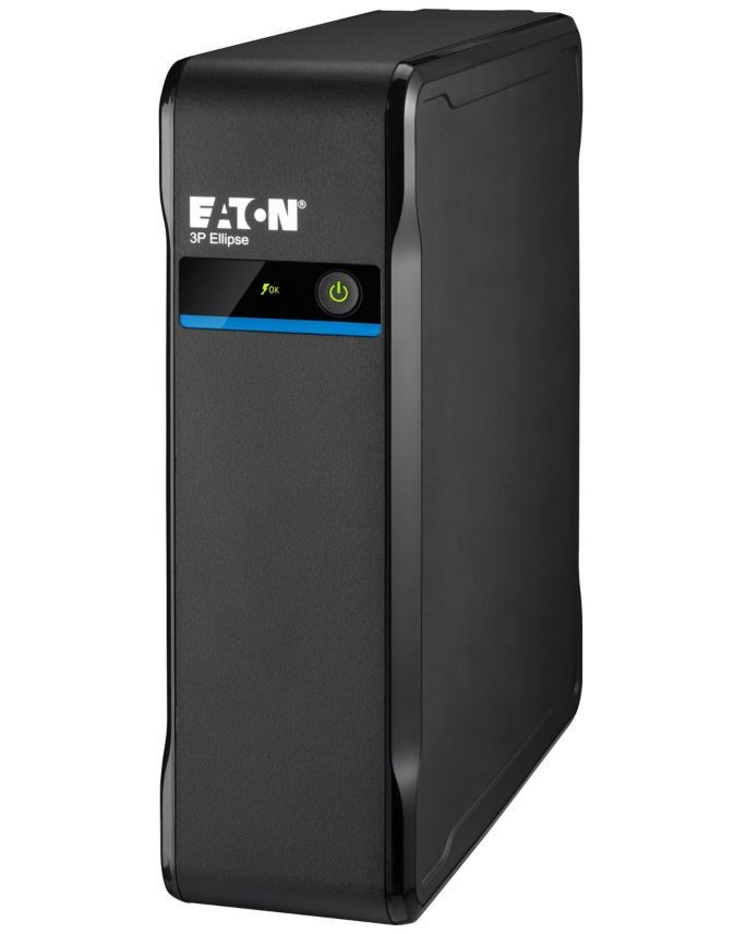 Непрекъсваемо токозахранващо устройство UPS Eaton 3P Ellipse 550 DIN Непрекъсваемо токозахранващо устройство UPS Eaton 3P Ellipse 550 DIN - 550 VA, 330 W, 12 V / 4.5 Ah, 4 x Schuko изхода, USB, Offline -
