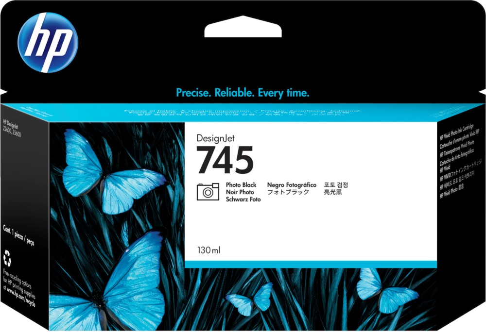      HP 745 Photo Black - 130 ml - 