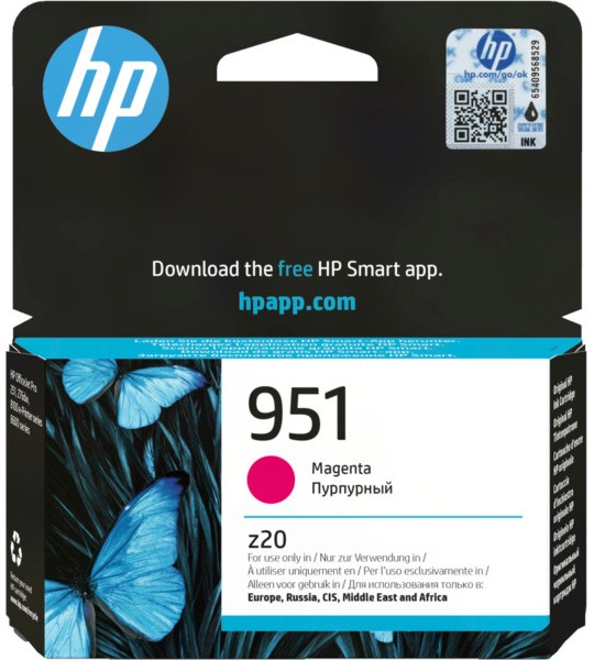 Касета с мастило за принтер HP 951 Magenta Касета с мастило за принтер HP 951 Magenta - 700 страници -