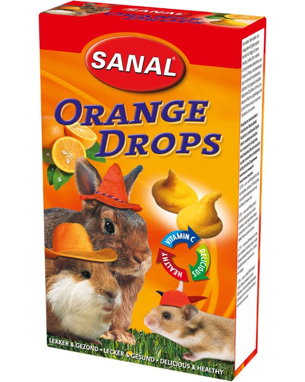    Sanal Orange Drops - 45 g,   - 