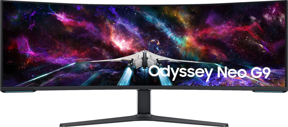 Монитор Samsung Odyssey Neo G9 LS57CG952 Монитор Samsung Odyssey Neo G9 LS57CG952 - 57", VA, 240 Hz, 32:9, 7680 x 2160, 1 ms, HDMI, DisplayPort, VESA DisplayHDR 1000, HDR10+, AMD FreeSync Premium Pro -