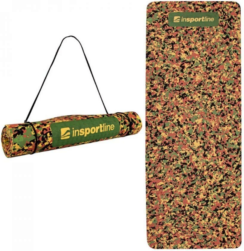 Постелка за йога inSPORTline Camu Постелка за йога inSPORTline Camu - 173 x 61 cm -