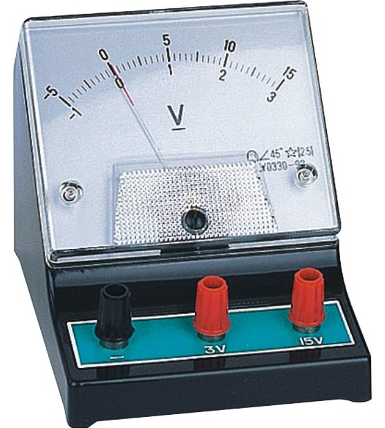 Волтметър Волтметър - От -1 до 3 V и от -5 до 15 V -