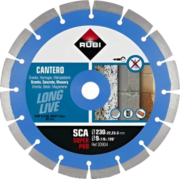          Rubi SCA - ∅ 230 / 3 / 22.23 mm   SuperPro - 
