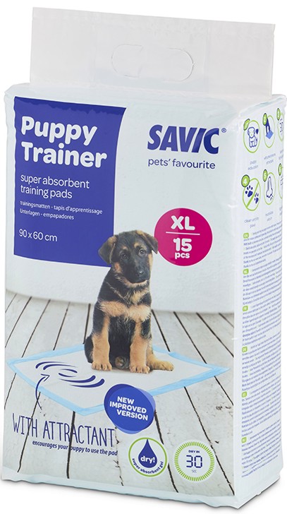     Savic Puppy Trainer Pads XL - 15  30 , 60 x 90 cm - 