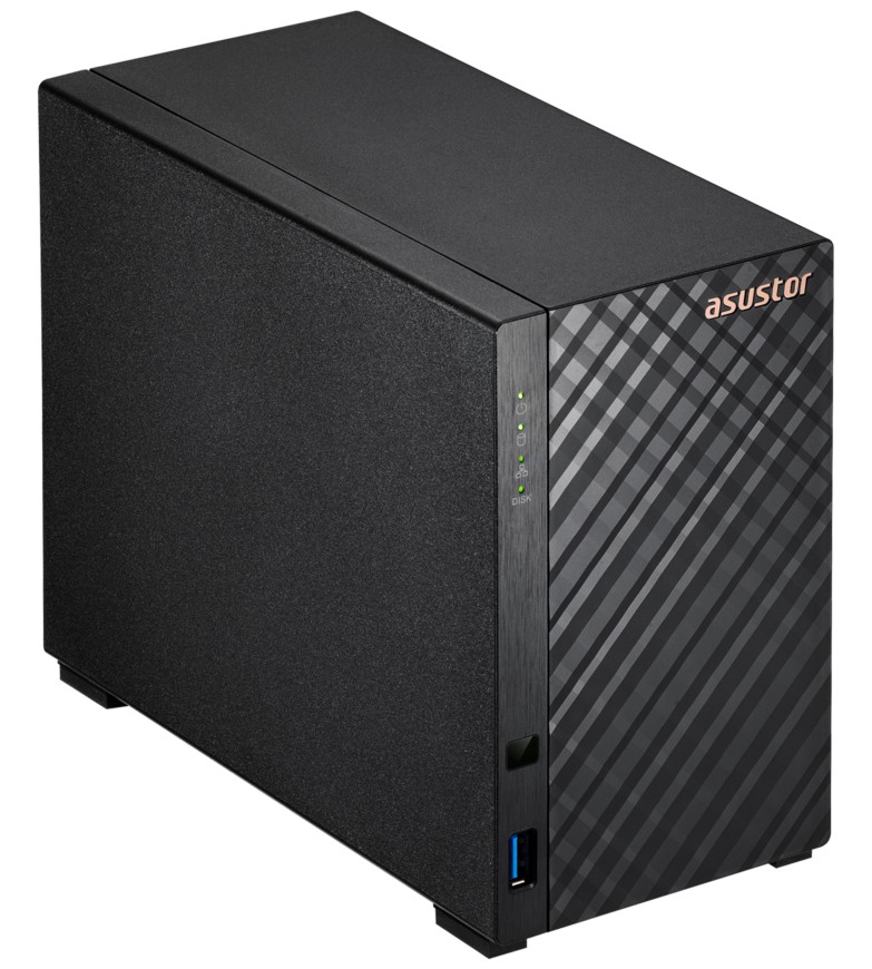 NAS  Asustor Drivestor 2 Lite AS1102TL - 2 x HDD , 1 x USB-A 3.2, 1 x 1G RJ45 - 