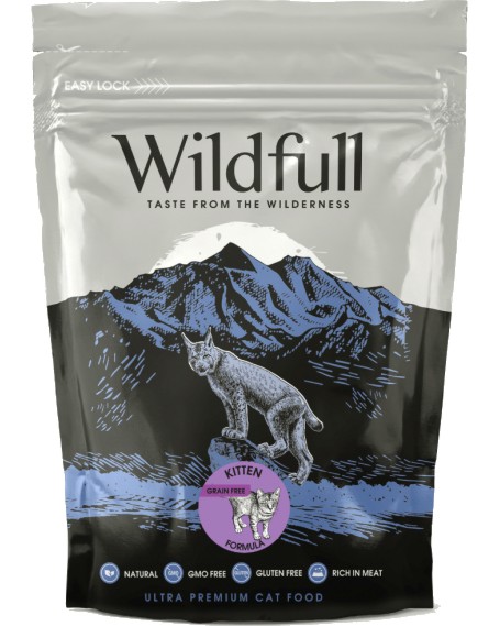 ���� ����� �� ������ Wildfull Kitten - 0.4 ÷ 10 kg, � ������� ����, �� ��� 2 ������ - �����