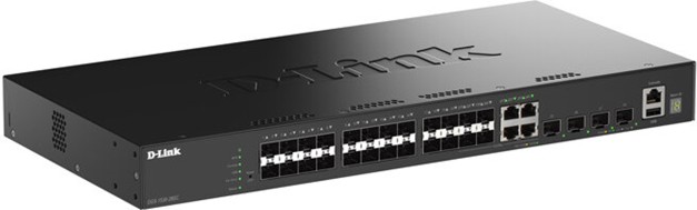 ���� D-Link DGS-1530-28SC - 20 x SFP, 4 x GE/SFP, 4 x 10G SFP+, 128 Gbps - 