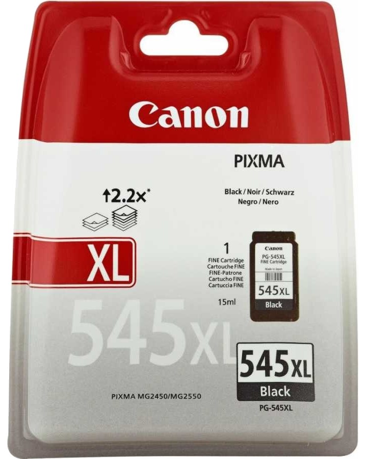 ������ � ������� �� ������� Canon PG-545XL Black - 400 �������� - 