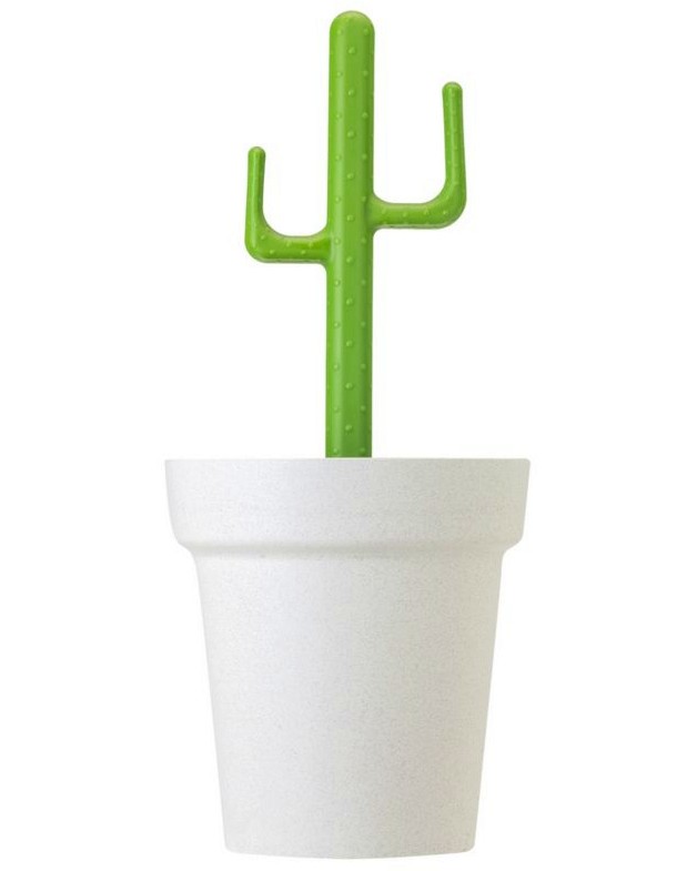 Кошче за отпадъци Vigar Cactus Кошче за отпадъци Vigar Cactus - 3 l, ∅ 20 x 47.5 cm, с вътрешен контейнер - кош