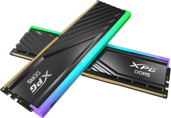 RAM памет ADATA Lancer Blade RGB RAM памет ADATA Lancer Blade RGB - 64 GB (2 x 32 GB), DDR5, 6000 MHz, CL30, Dual Channel -