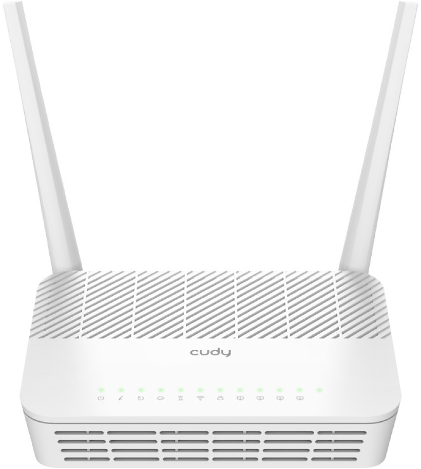 Безжичен рутер Cudy GP1200 Безжичен рутер Cudy GP1200 - 2.4 GHz (300 Mbps), 5 GHz (867 Mbps), 2 антени -